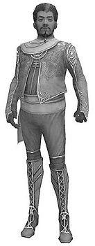 Norgu Thespian armor B&W.jpg