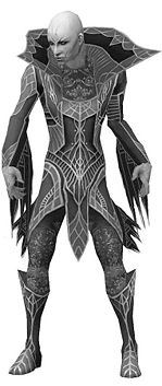 Olias Primeval armor B&W.jpg