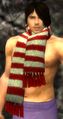 Stylish Red Striped Scarf