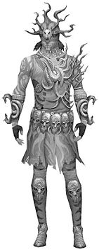 Razah Primeval armor B&W.jpg