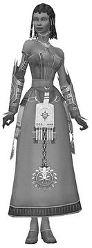 Melonni Sunspear armor B&W.jpg